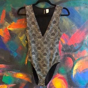 V-neck body suit!
